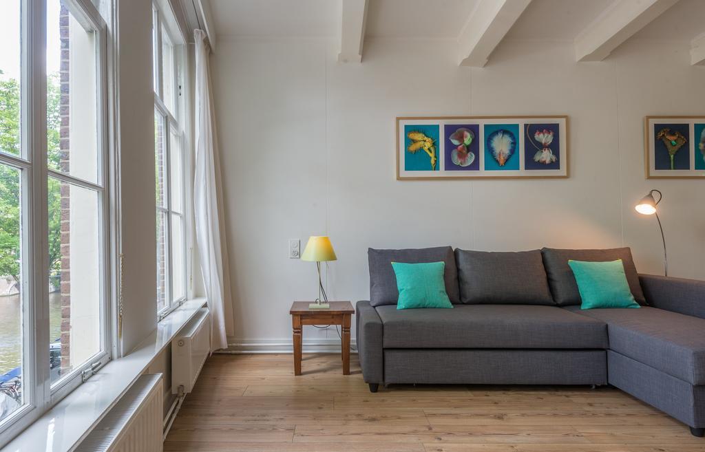 Canal View Amsterdam Apartment Bagian luar foto