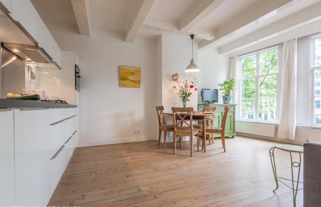 Canal View Amsterdam Apartment Bagian luar foto
